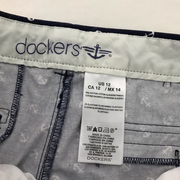 FINAL PRICE🥊Dockers Nautical Belted Blue Shorts - Picture 7 of 10